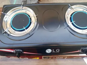 Lg 2-Burner Infrared Table Top Gas Cooker – Strong Flame Gas Saving