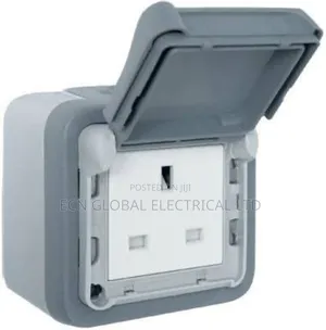 13a Single Weatherproof Socket Outlet – Waterproof Outdoor Wall Socket