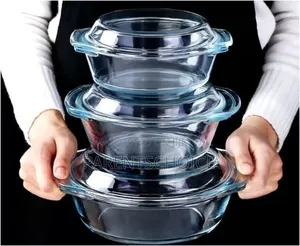 Borcam Borosilicate Heat Resistant Dish