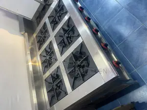 High Quality 6 Burners Gas Cooker Without Oven