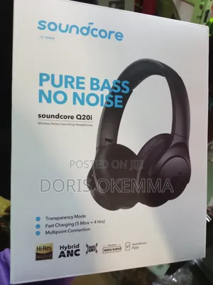 Soundcore Q20i Hybrid Active Noise Cancelling 60h Hi-Res Audio