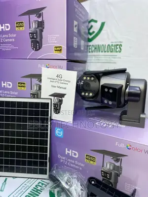 Ubox 4g Solar Dual Lens Camera 6mp