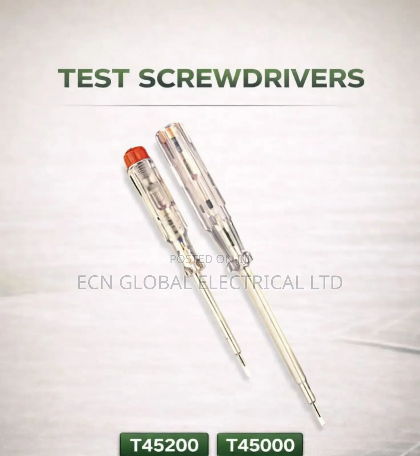 Electrical Voltage Tester Screwdriver Set (Multi-Pack)