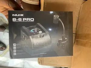 Nux B-6pro 2.4ghz Wireless Microphone System for Saxophones,