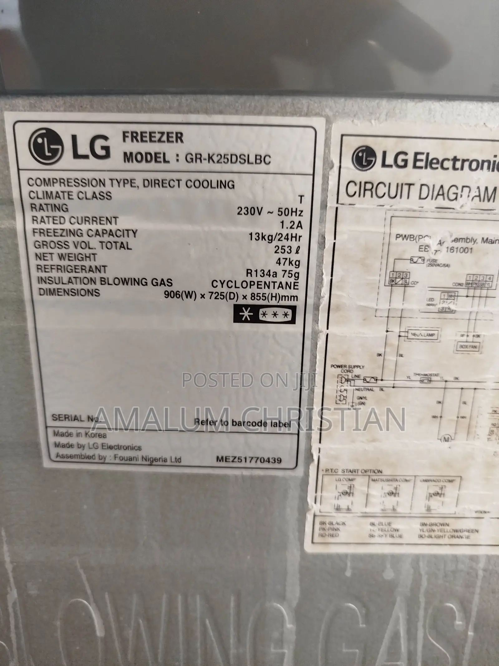 Lg Freezer