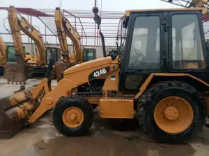 424b Foreign Used Caterpillar Backhoe.