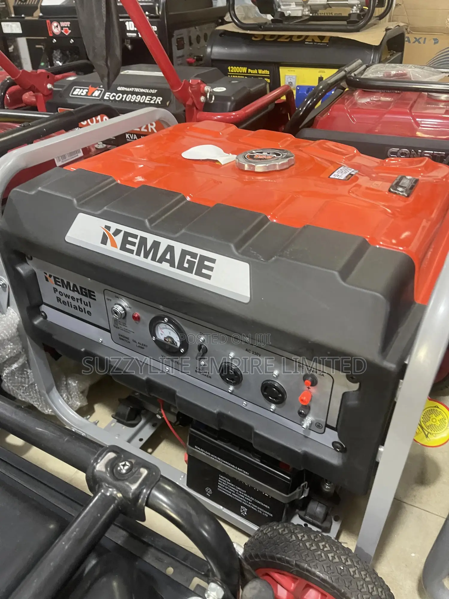 Kemage 10kva Automatic Generator Copper Coil Engine