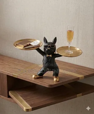 The Frenchie Valet Figurine Decor