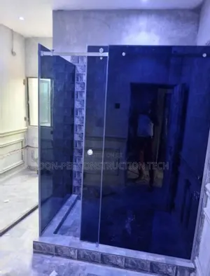 Grey Glass Cubicle