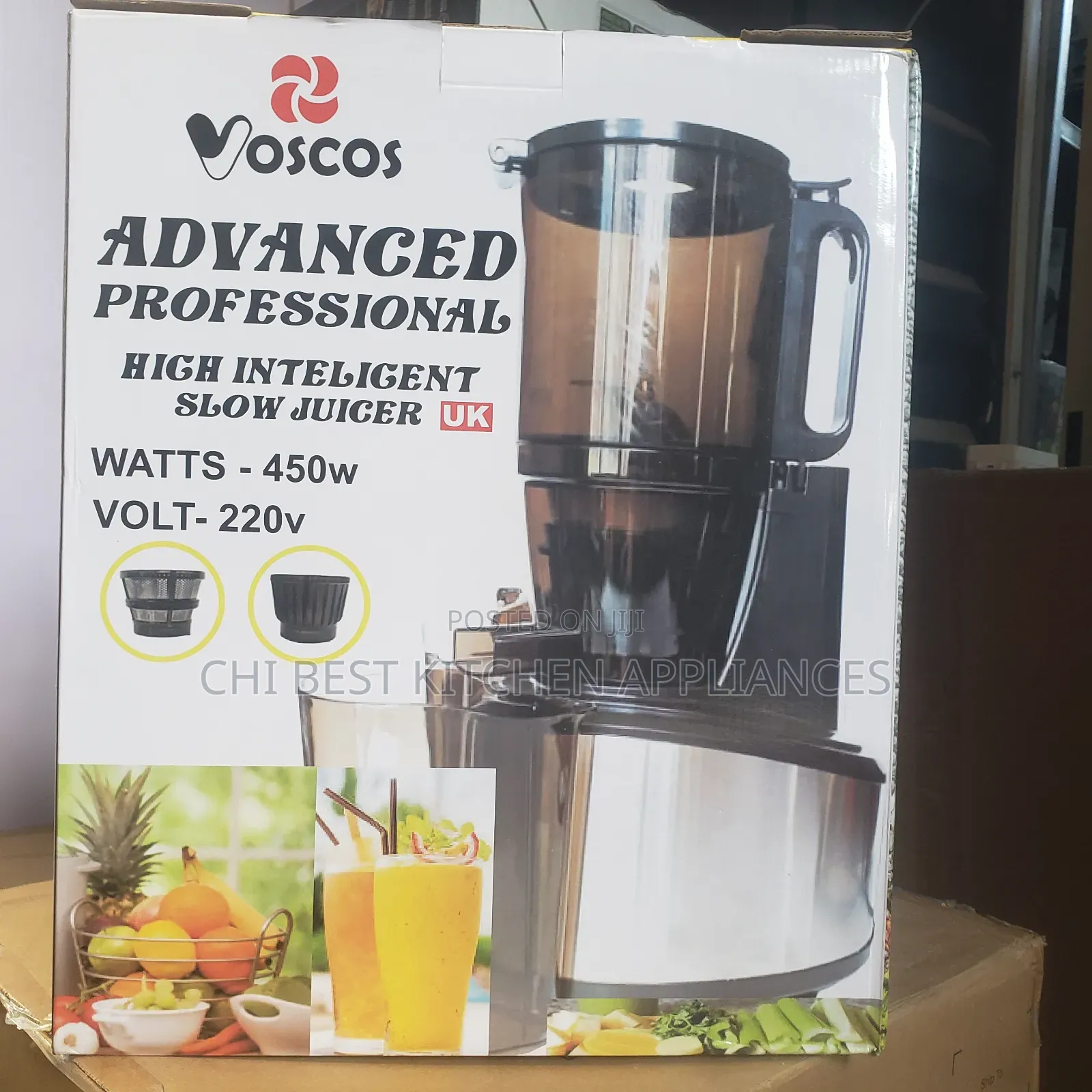 Voscos Professional High Inteligent Slow Juicer