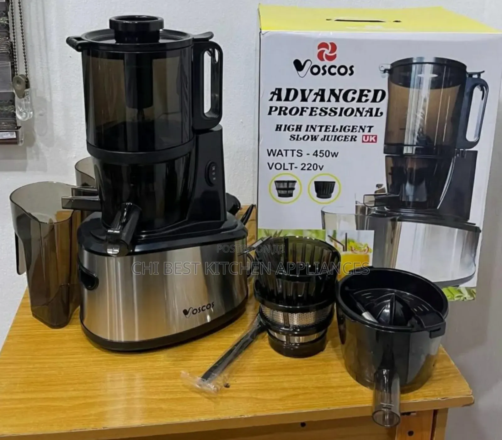 Voscos Professional High Inteligent Slow Juicer