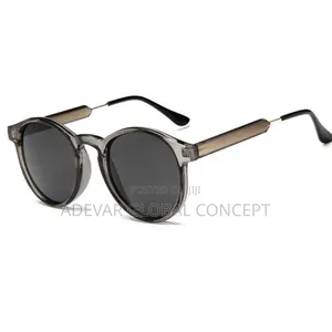 Brown Grey Designer Luxury Fashion Unisex Sunglasses + Free Case