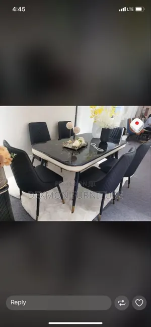 Modern Pin Leg Dinning Set