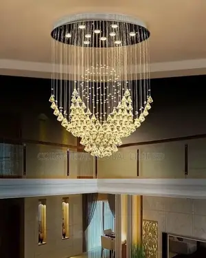 Modern Stylish Luxury Onion Shape Chandelier Light
