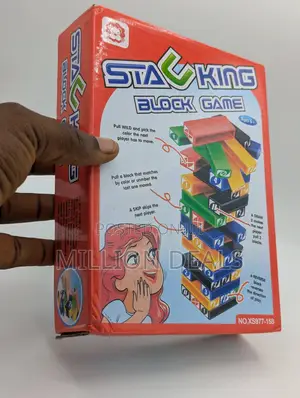 Stacking Block Game Kids Toy Ages 3+
