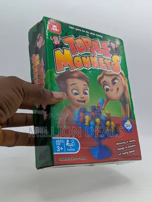 Topple Monkeys Kids Game Ages 3+