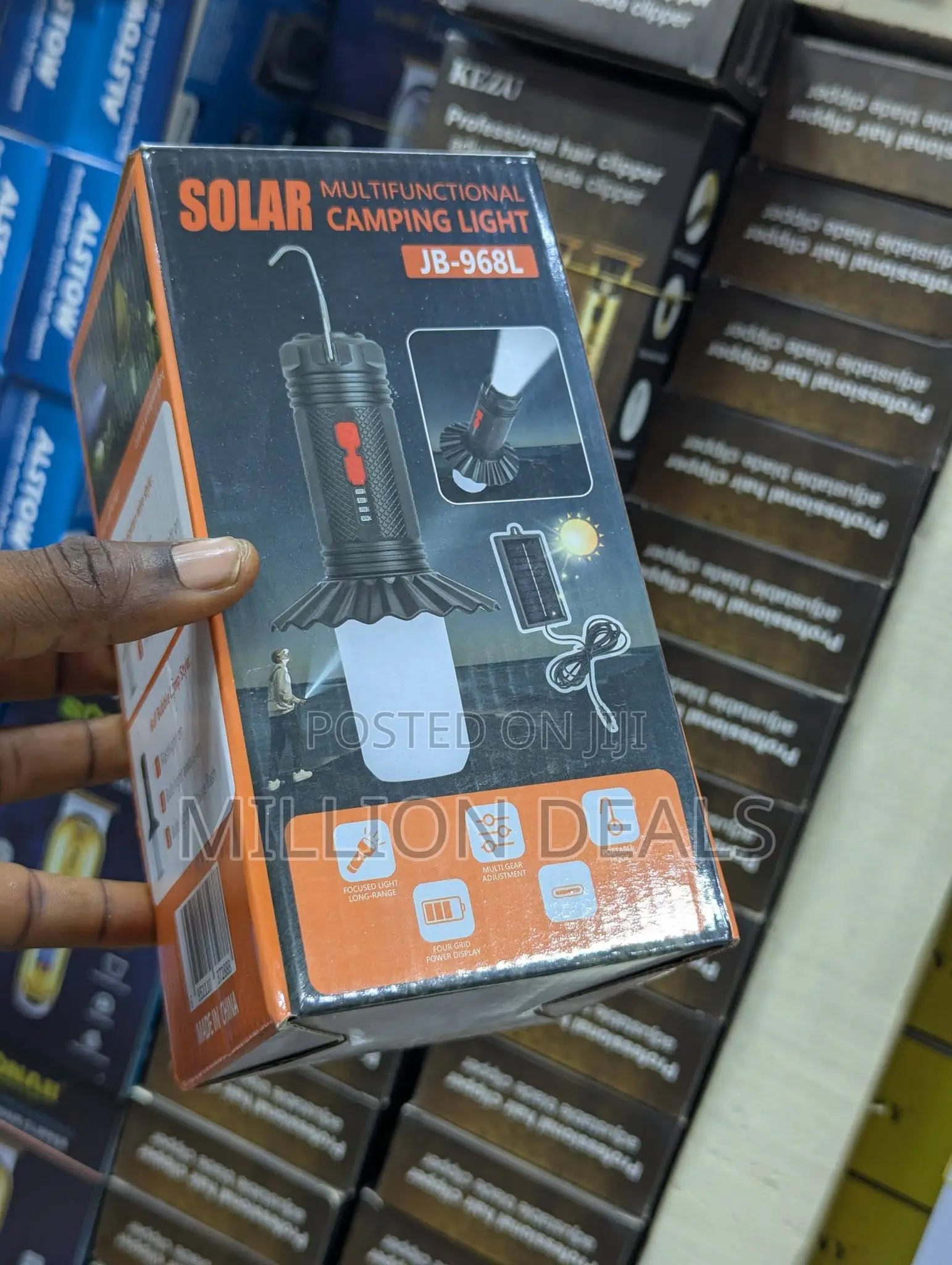 Multifunctional Solar Camping Light