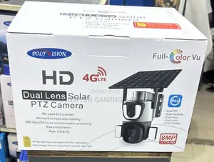 4g Solar PTZ Dual Lense Camera 8mp