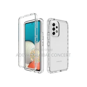 Samsung Galaxy A52 Transparent Shockproof Front and Back Case Pouch