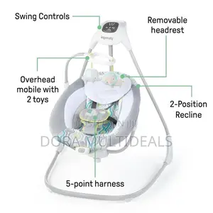 Ingenuity Simplecomfort Lightweight Compact 6-Speed Multi-Direction