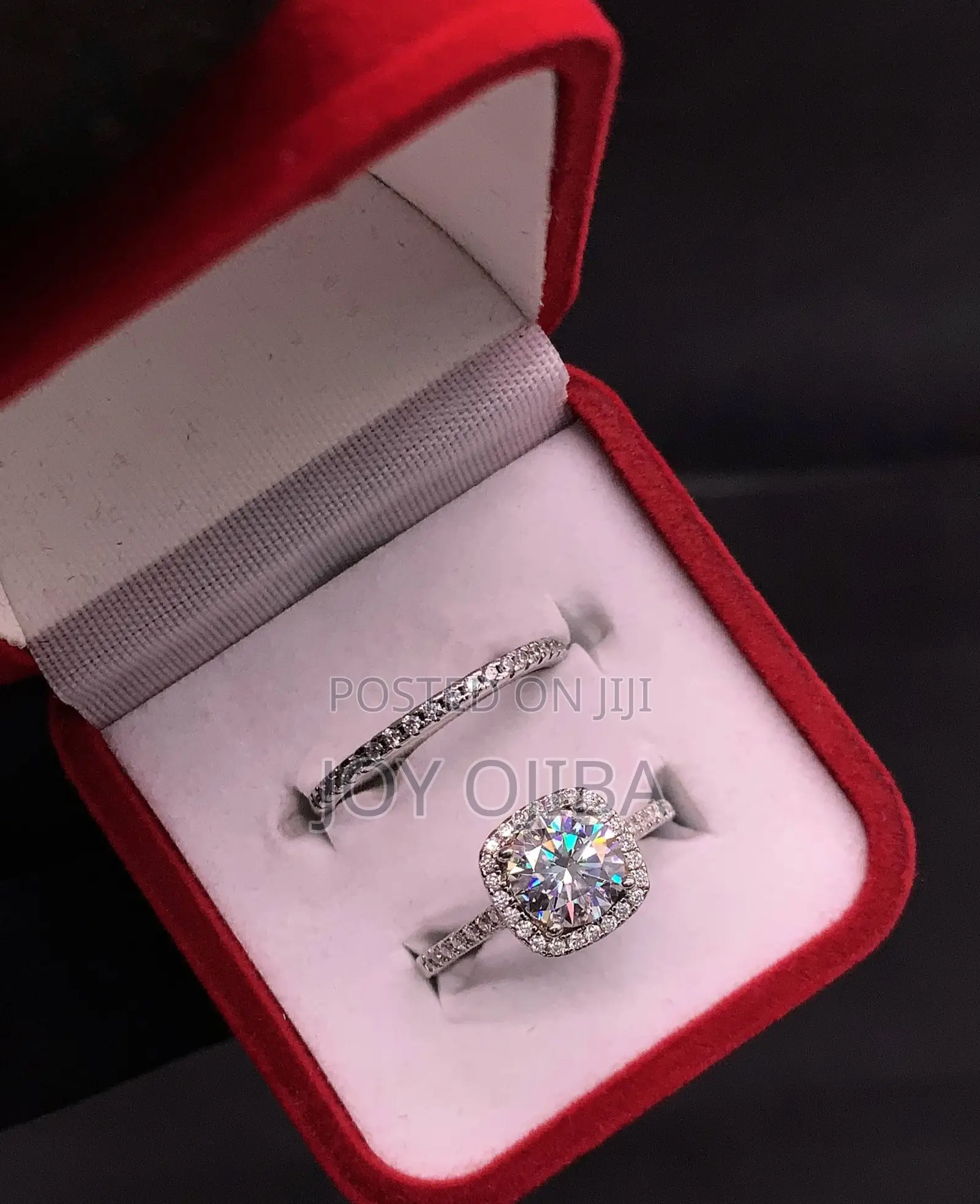 Moissanite Engagement Ring