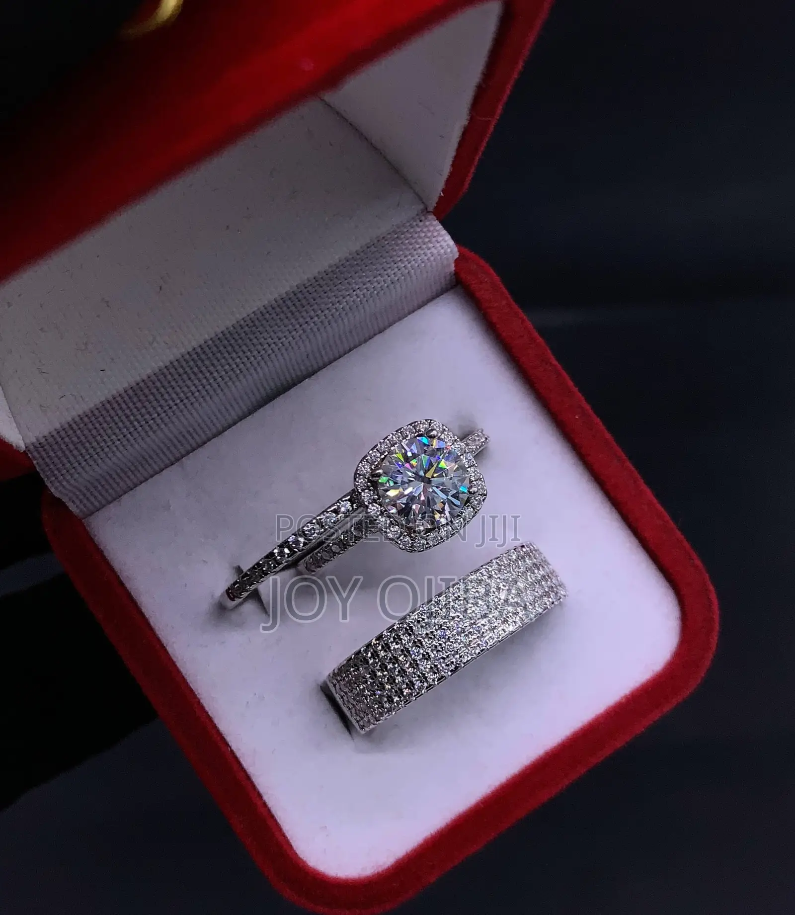 Moissanite Engagement Ring
