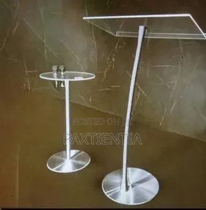 Single Pole Pulpit and Stool (Imported)