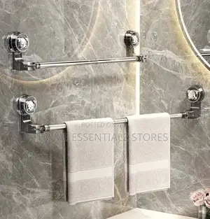 Extendable Non-drill Adjustable Towel Hanger (Each)
