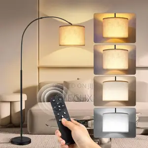 Arc Floor Lamp With Remote Control 70′′ Tall Lamps for Living Room