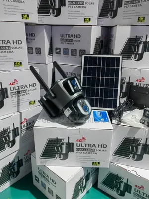 Sd250 5mp Dual Lens Solar PTZ Camera – Outdoor Security