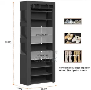 10 Tier Tall Shoe Rack Shoe Storage Shoes Organizer