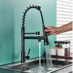 Big Brother Spring Mixer Tap Black