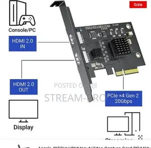 Acasis 4k60hz Hdmi Input Video Capture Card 2k144hz Game Capture