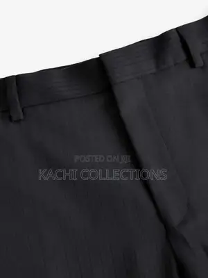 Black Plain Trousers