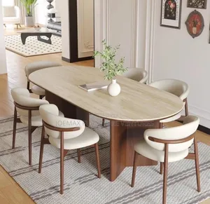 Turkey Dining Table By6 With Fabric Chairs