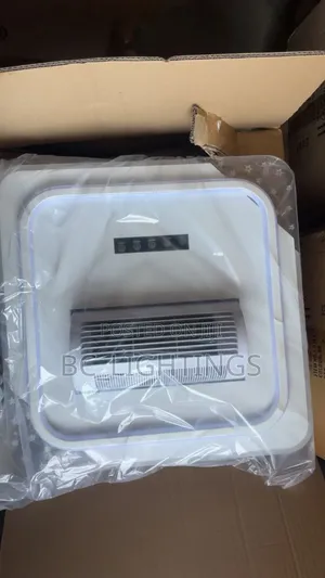 Modern Luxury Bladeless Ceiling Fan Light