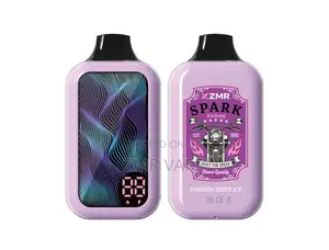 ZMR Vape Disposable Spark 50000 Puffs E-Liquid Battery Display