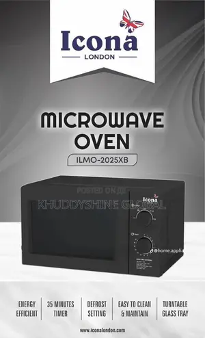 Icons London Microwave Oven Digital 20l
