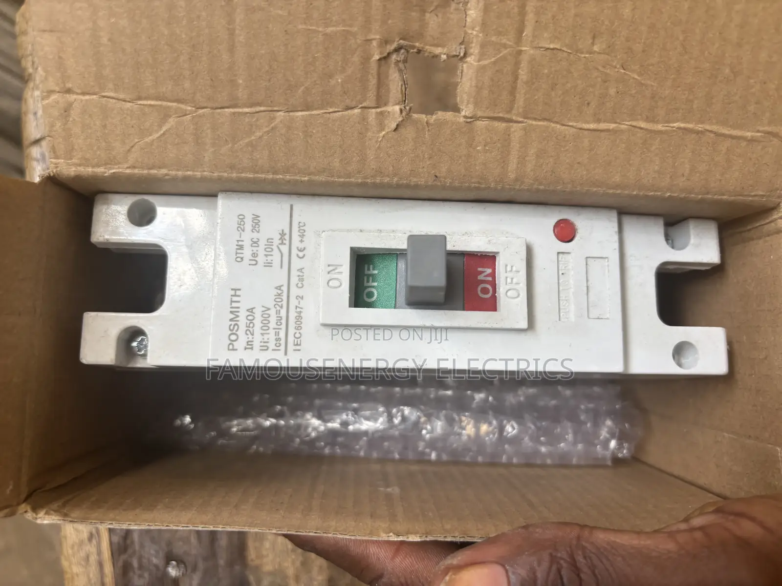 250a McCb Single Pole