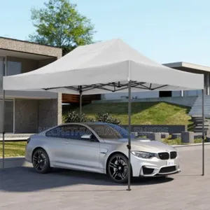 Durable 10x15 Foldable Canopy for Car Park, Weddings Outdoor Use