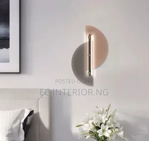 Modern Simple Led Glass Wall Lamp Living Room Aisle Bedroom Bedside