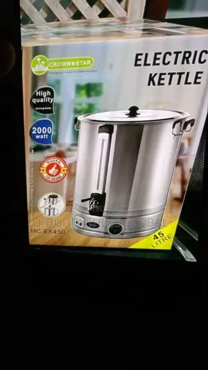 Crown Star 45-Liter Electric Kettle, Model Mc-Ek450.