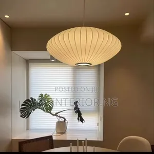 Nordic Modern Silk Pendant Light
