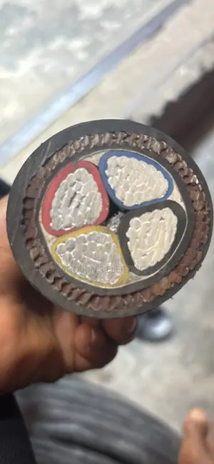 Bicc Electric Cable 150mm by 4core Aluminum Armored