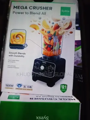 Syinix Mega Crusher Electric Blender. Power 1500w Pure Copper Motor.