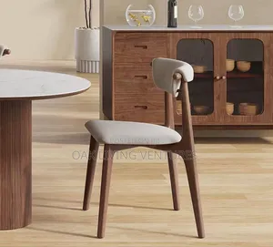 Wooden Leg Dining Chair