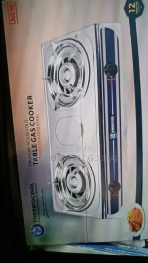 Thermocool 2-T700 Stainless Steel Table Top Gas Cooker.
