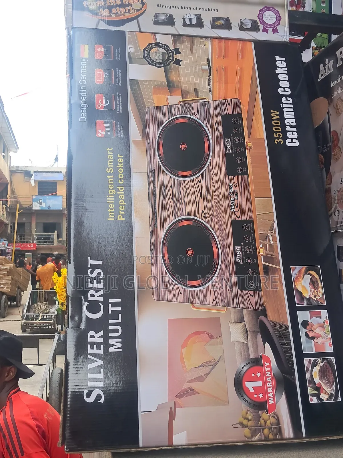 Silver Crest Duble Face Infrared Cooker