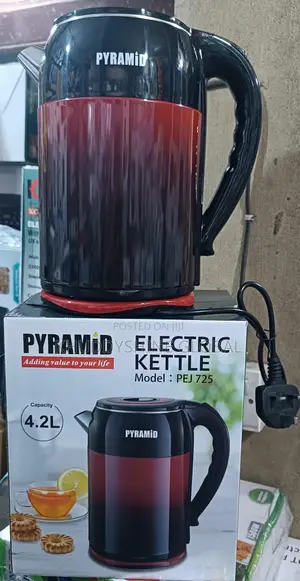 Pyramid Electric Kettle, Model Pej 725, With a 4.2l Capacity