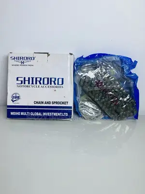 Shiroro Motorcycle Chain and Sprocket (Efy057)